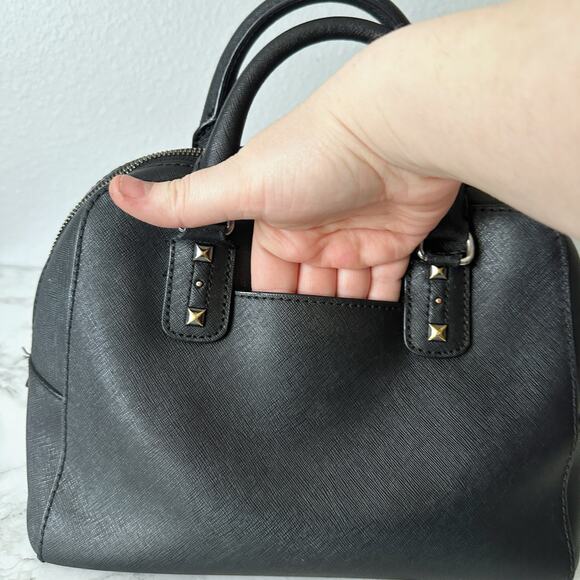 MICHAEL Michael Kors Black Studded Handbag - Picture 10 of 16